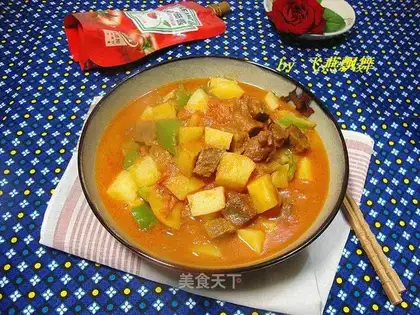 Tomato potato stew