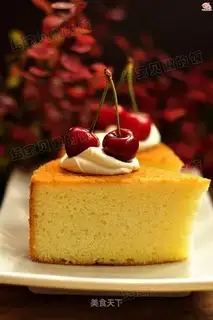 All the sponge cake