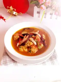 Tomato mushroom soup