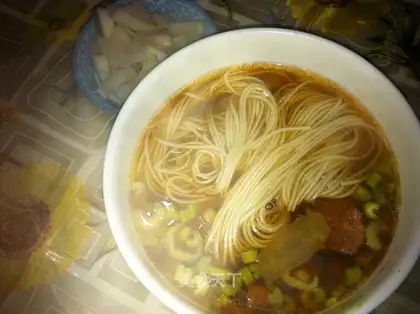Red bean pasta
