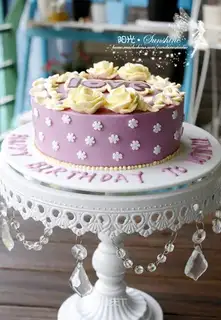 Potato mousse cake