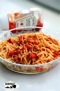 Spaghetti ketchup