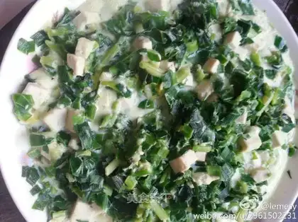 Steamed silk eggs