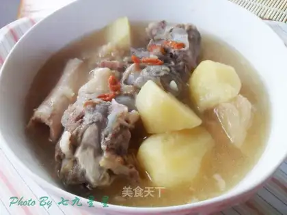 Monkey mushroom soup