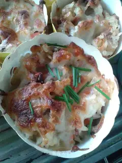 Mini rice pizza