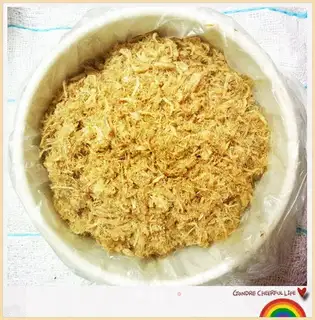 Homemade meat pine