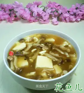 Spice crab-flavored tofu