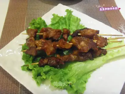 Homemade barbecue
