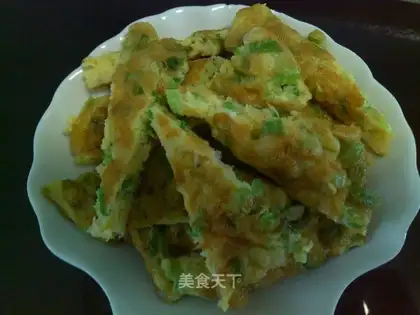 Onion omelet