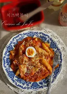 Korean cheese fried cake