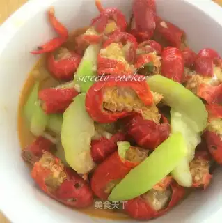 Lobster dumpling soup