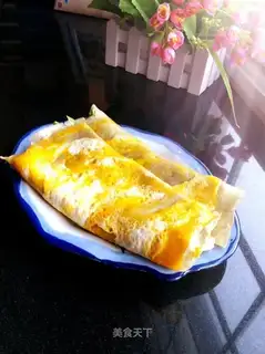 Egg burrito