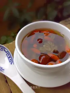 Red grape honey tea