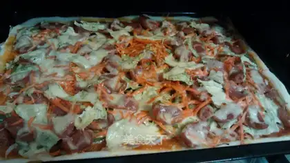 Homemade pizza