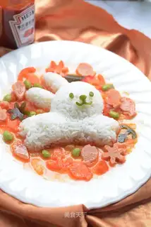 Cheese and rice