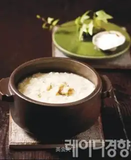 Korean abalone porridge