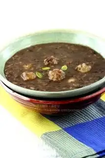 Korean red bean porridge