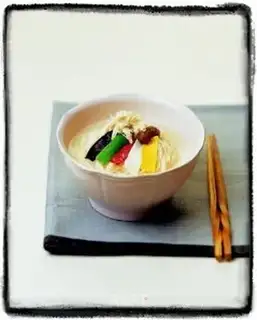 Korean sesame chicken vegetable soup