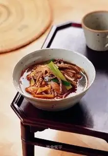 Korean spicy beef soup