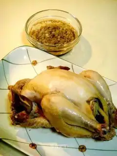 Baked Three Yellow Chicken with Salt
