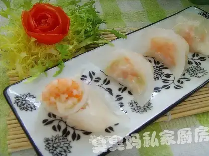 One product of crystal shrimp dumplings