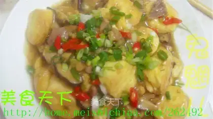 Braised Japanese tofu