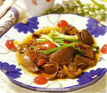 Braised pork loin