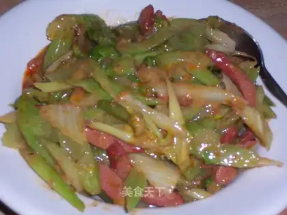 fermented bean curd celery