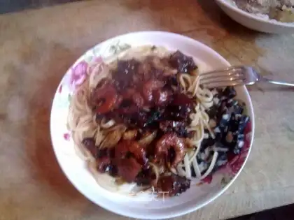 mixed noodles