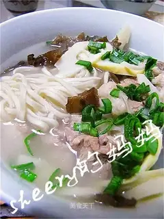 Bone soup noodles
