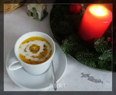 Western-style carrot and ginger soup