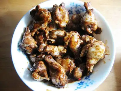 Braised chicken legs
