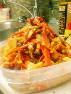 fish-flavored pork