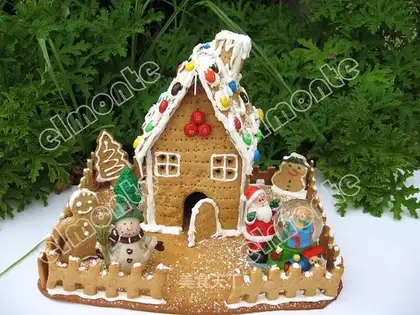 Christmas gingerbread house