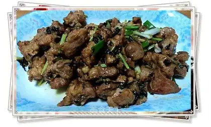 Perilla pork ribs