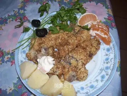 Fruity mutton chop