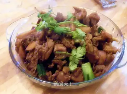 Home-cooked fried chicken