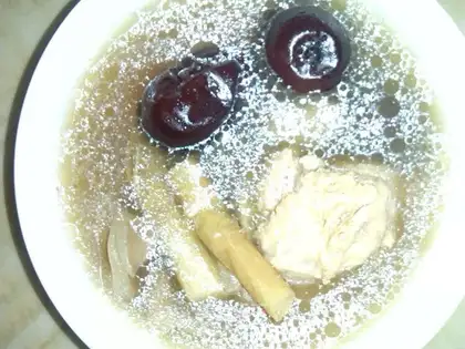 Red-tree gin soup