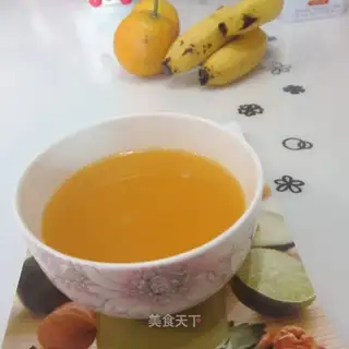 Orange banana juice
