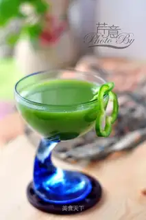 Celery pepper pineapple juice