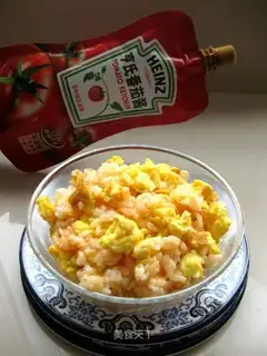 Cheese and egg fried rice