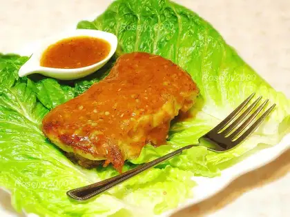 Paprika garlic chicken leg