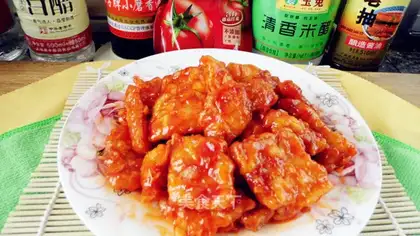 Chestnuts in eggplant juice