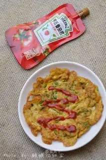 Garlic eggcake