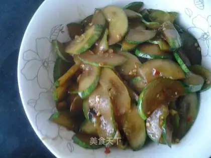 Fired cucumbers