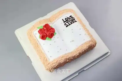 Book cake