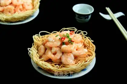 Bird's nest shrimp