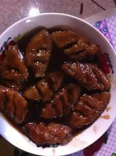 Coke chicken wings