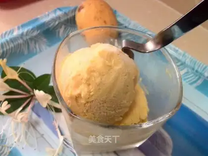 Mango ice cream