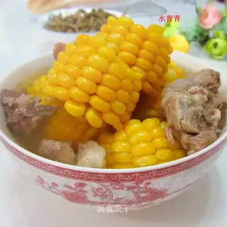 Sweet corn steak soup